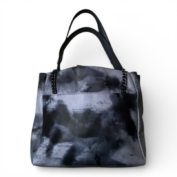 Simply Vera Wang Rockbridge Large Tote Blue Gray Ombré - Picture 2 of 6